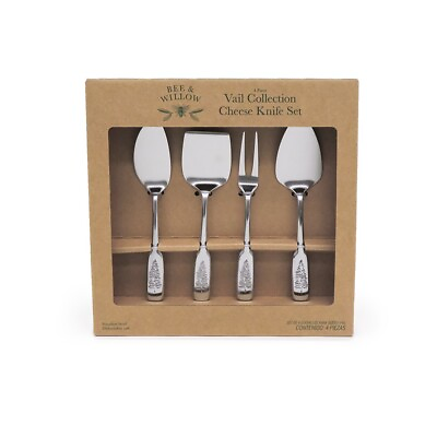 Beeamp;Willow Vail Collection Cheese Knife Set 4 Pcs #ad