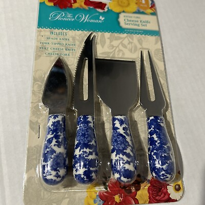 THE PIONEER WOMAN Cheese Knife Serving Set Heritage Floral NEW in Package #ad