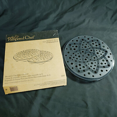 The Pampered Chef Microwave Potato Chip Maker 1241