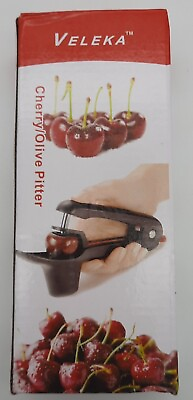 Veleka Olive Cherry Pitter One Hand Operation Easy Scoop Action #ad