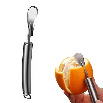 Orange Citrus Peelers Stainless Steel Slicer Cutter Peeler Remover Opener Hum...